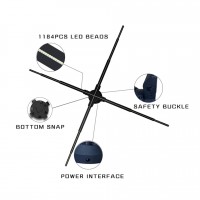 100 cm led 3d Hologram Fans in Delhi